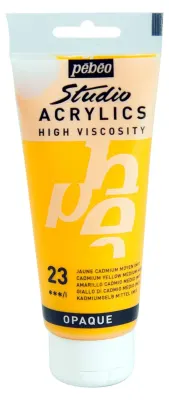 PEBEO AKRİLİK BOYA STUDIO 100 ML 831*23 MEDİUM CADMIUM YELLOW