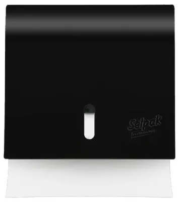 SELPAK PROFESSIONAL EKİPMAN WAVE Z KATLI HAVLU DİSPENSERİ SİYAH 7900673