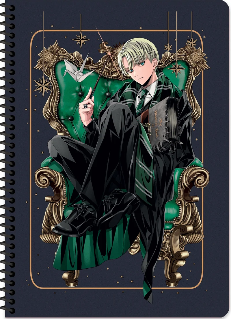 KESKİN DEFTER HARRY POTTER A4 KARTON KAPAK SPİRALLİ 80 YP KARELİ 380622-07