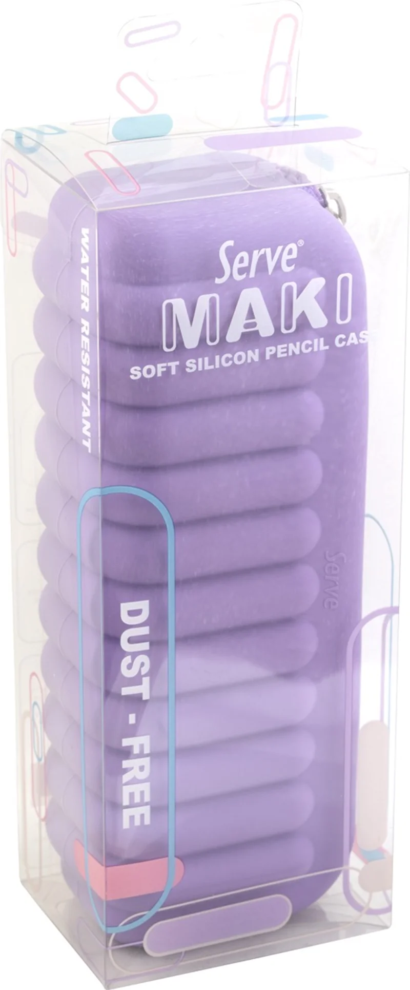 SERVE MAKI KALEM CANTASI AÇIK MOR SV-MAKI-A.MOR