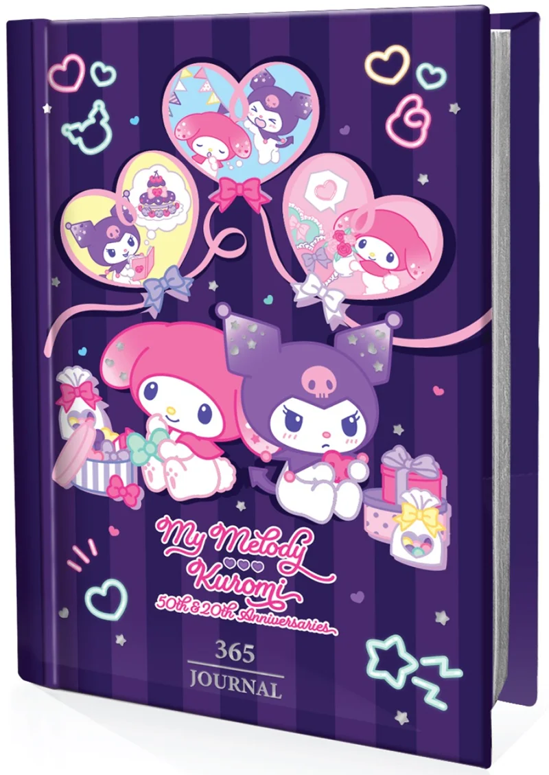 VİCTORİAS JOURNALS KUROMİ VE MY MELODY 365 GÜN GÜNLÜK 368 SAYFA 80 GR A7 525-1986