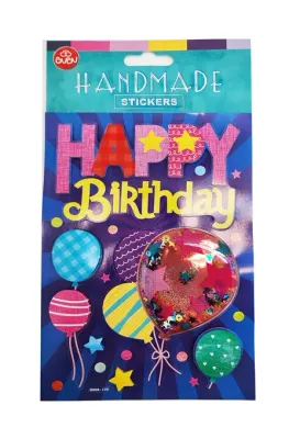 BU-BU HANDMADE STICKERS BALONLAR 12,5X23,5 BUBU-HMSB-106