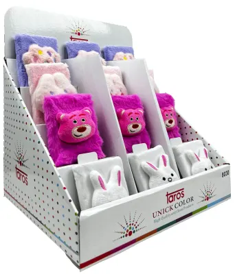 UNICK COLOR HATIRA DEFTERİ PELUŞ KAFALI 8030