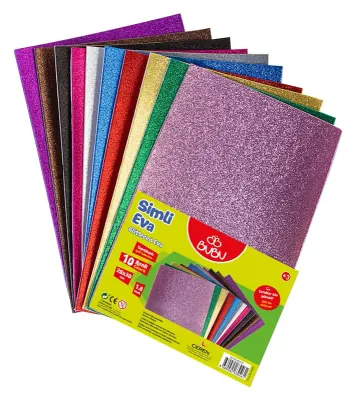 PASİF BU-BU EVA SİMLİ 20X30 YAP. 2 MM. 10 RENK BUBU00101
