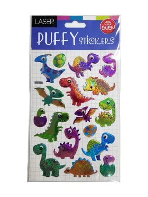 BU-BU DAMLA STICKERS DİNAZOR 12,5X23,5 BUBU-PUF-6208
