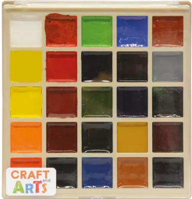 CRAFT AND ARTS SULU BOYA 25 Lİ 12064RE95