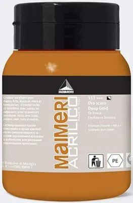 MAIMERI AKRİLİK BOYA ACRILICO SERİSİ 500 ML DEEP GOLD 934151