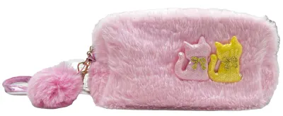 UNICK COLOR KALEM ÇANTASI LOVE CATS PELUŞ 8472
