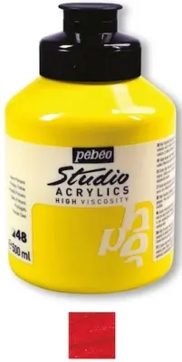 PEBEO AKRİLİK BOYA STUDIO 500 ML 171*20 QUINACRIDONE SCARLET