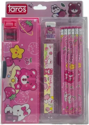 UNICK COLOR KALEM ÇANTASI CANDY BEAR FONKSİYONLU KIRTASİYE SETİ 8441