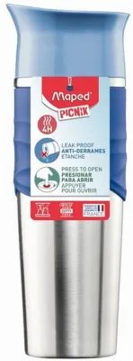 MAPED TRAVEL MUG PICNIK STORM BLUE 330ML