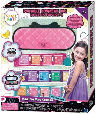 CRAFT AND ARTS MAKYAJ SETİ TAŞINABİLİR KOZMETİK ÇANTA S22360