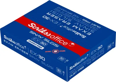 SCRIKSS OFFICE SİLGİ EX-30 SINAV 30 LU KUTU