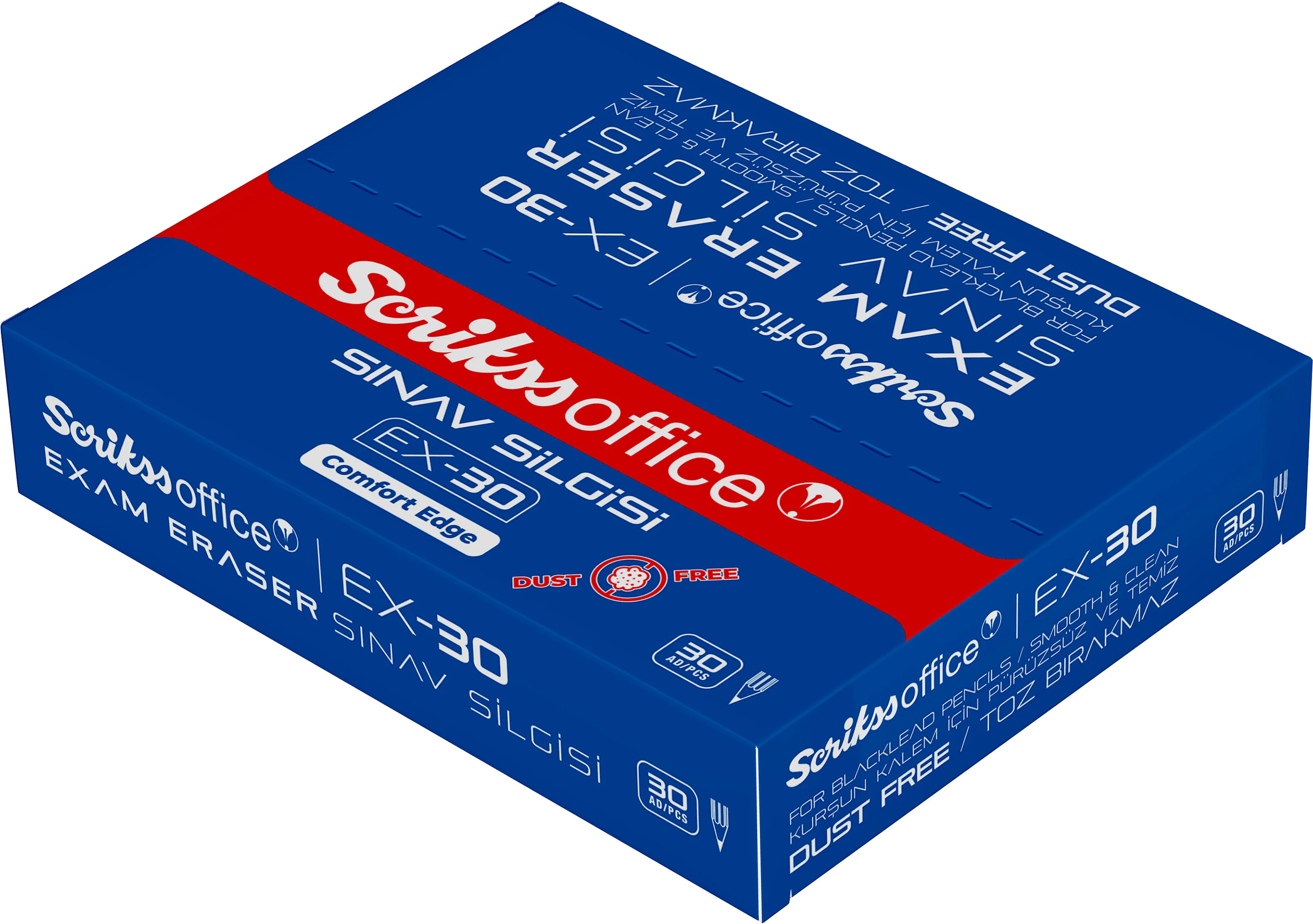 SCRIKSS OFFICE SİLGİ EX-30 SINAV 30 LU KUTU