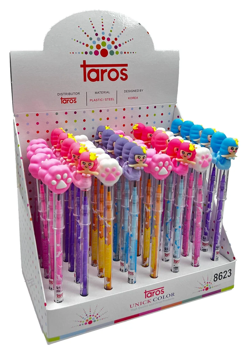 UNICK COLOR YUMURTLAYAN KALEM PATİ GIRL 48 Lİ 8623