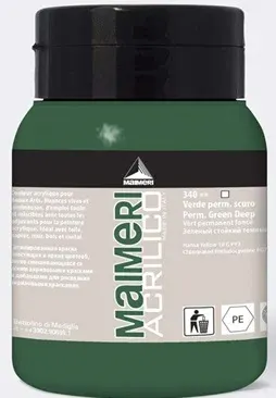 MAIMERI AKRİLİK BOYA ACRILICO SERİSİ 500 ML PERMANENT GREEN DE. 934340