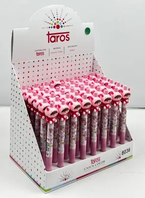 UNICK COLOR FOSFORLU KALEM PINK CANDY BASMALI 8036