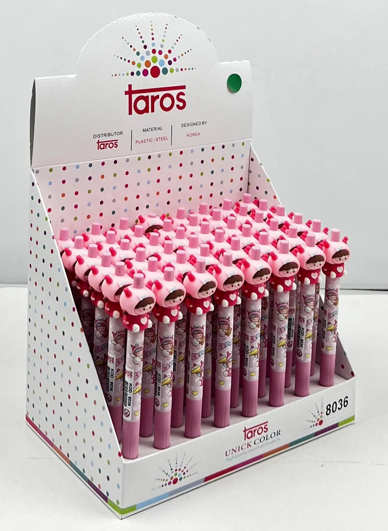 UNICK COLOR FOSFORLU KALEM PINK CANDY BASMALI 8036