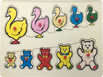 PASİF BU-BU AHŞAP PUZZLE ÖRDEK-AYI BUBU-AP0076