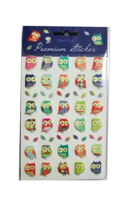 BU-BU PUF BAYKUŞ STICKER BUBU-CAS-01-020