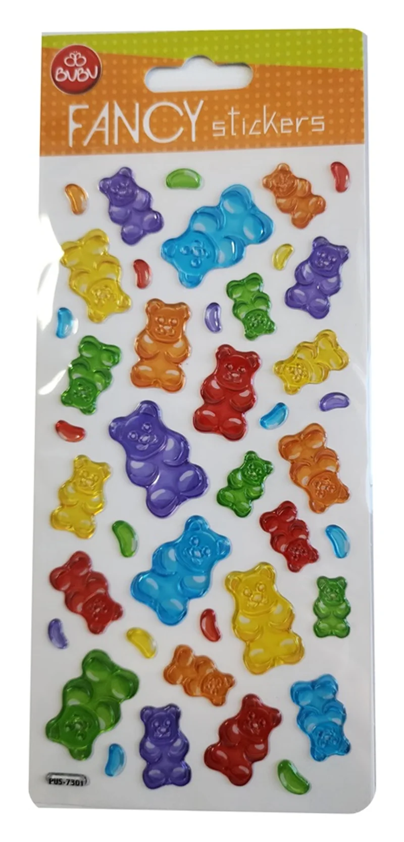 BU-BU DAMLA STICKERS FUNCY AYICIK 9X20 BUBU-PUS-7301