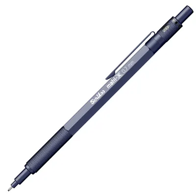 SCRIKSS OFFICE VERSATİL KALEM MATRI-X 0.7 ŞEFFAF AMBALAJ LACİVERT