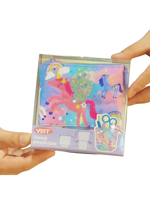 DREAM VEST KALEM ÇANTASI KANATLI MOR UNICORN AYARLANABİLİR (U2059) VST-KCS0023