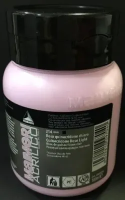MAIMERI AKRİLİK BOYA ACRILICO SERİSİ 500 ML QUINACR. ROSE LIGHT 934214