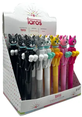 UNICK COLOR TÜKENMEZ KALEM BOKSÖR KEDİ 8107