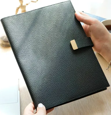 VJ DEFTER EXECUTİVE VEGAN DERİ KENAR YALDIZLI 19X25 CM 100 GR 176 SAYFA 125-2137
