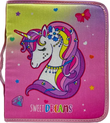 UNICK COLOR KALEM ÇANTASI UNICORN SET 8308