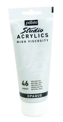 PEBEO AKRİLİK BOYA STUDIO 100 ML 831*46 NEUTRAL GREY