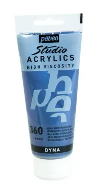 PEBEO AKRİLİK BOYA STUDIO 100 ML 832*360 IRIDESCENT BLUE-BLACK