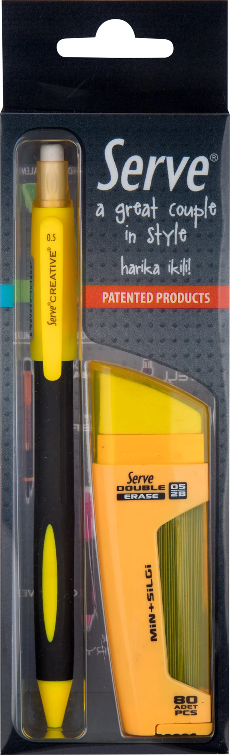 SERVE DBLE HRD SAR-CREATIVE MEK KUR KLM 05 SAR 2LI SV-DSMC05P2SHS