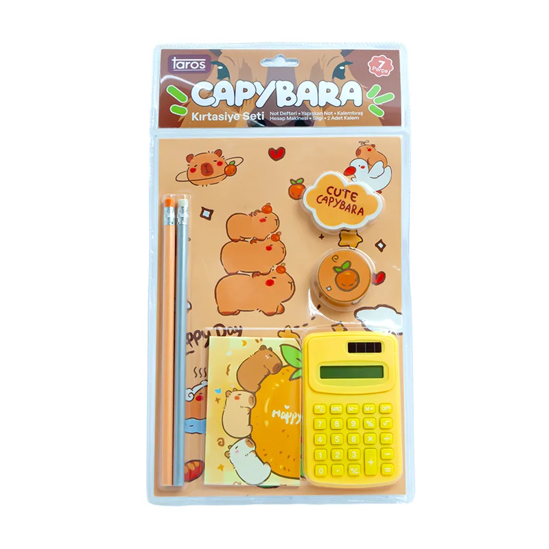 UNICK COLOR CAPYBARA KIRTASİYE SETİ 7177