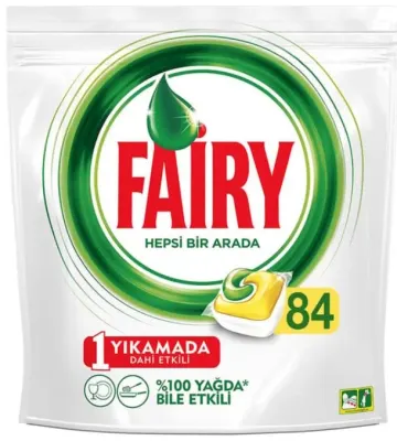 FAIRY BULAŞIK MAKİNESİ DETERJANI TABLET HEPSİ BİR ARADA 84 LÜ