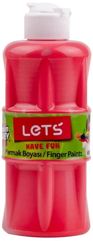 LETS PARMAK BOYASI 250 ML KIRMIZI L-5604