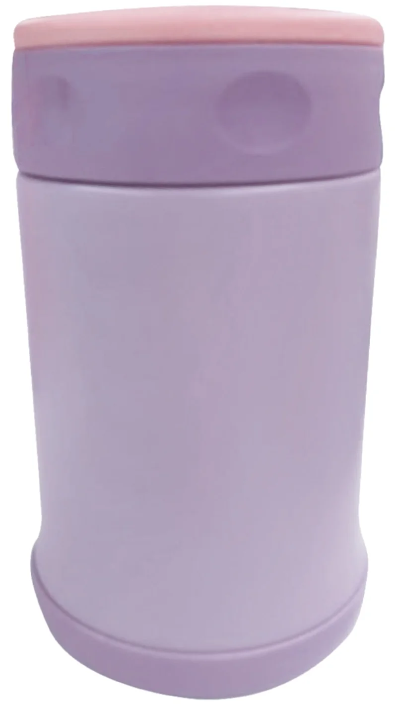 TRENDIX MATARA ÇELİK İÇLİ 500 ML ÇELİK KAŞIK İLE MOR-PEMBE TX-500-MORPMB