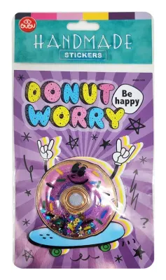 BU-BU HANDMADE STICKERS DONUT 12,5X23,5 BUBU-HMSB-108