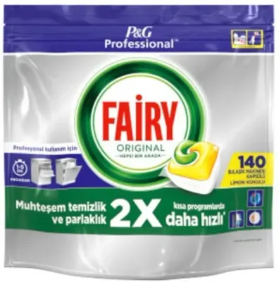 FAIRY BULAŞIK MAKİNESİ DETERJANI TABLET ORJİNAL 140 LI