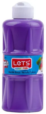 LETS AKRİLİK BOYA 250 ML MOR L-5705