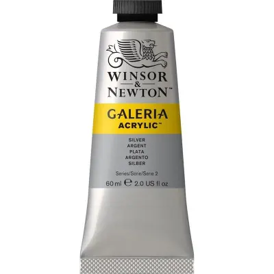 W&amp;N AKRİLİK BOYA GALERIA 60 ML SILVER 617 S.2 WN-2120617