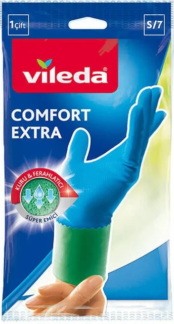 VİLEDA ELDİVEN MAVİ KONFOR (CONFORT&amp;CARE) KÜÇÜK 167386