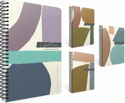 GIPTA DEFTER LIGHT BOOK A4 SPİRALLİ PP KAPAK 80 YP ÇİZGİLİ 7546