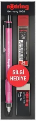 ROTRİNG VERSATİL KALEM VİSUCLİCK OKUL SETİ 0.7 OPAK PEMBE
