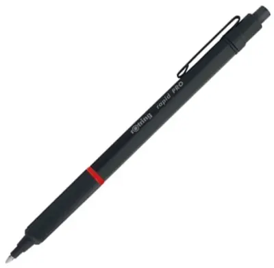 ROTRİNG TÜKENMEZ KALEM RAPID PRO SİYAH 1904292