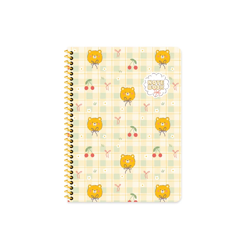 KESKİN DEFTER KAWAII 16.5X22.5 SPİRALLİ KARTON KAPAK 80 YP. ÇİZGİLİ 386941-99