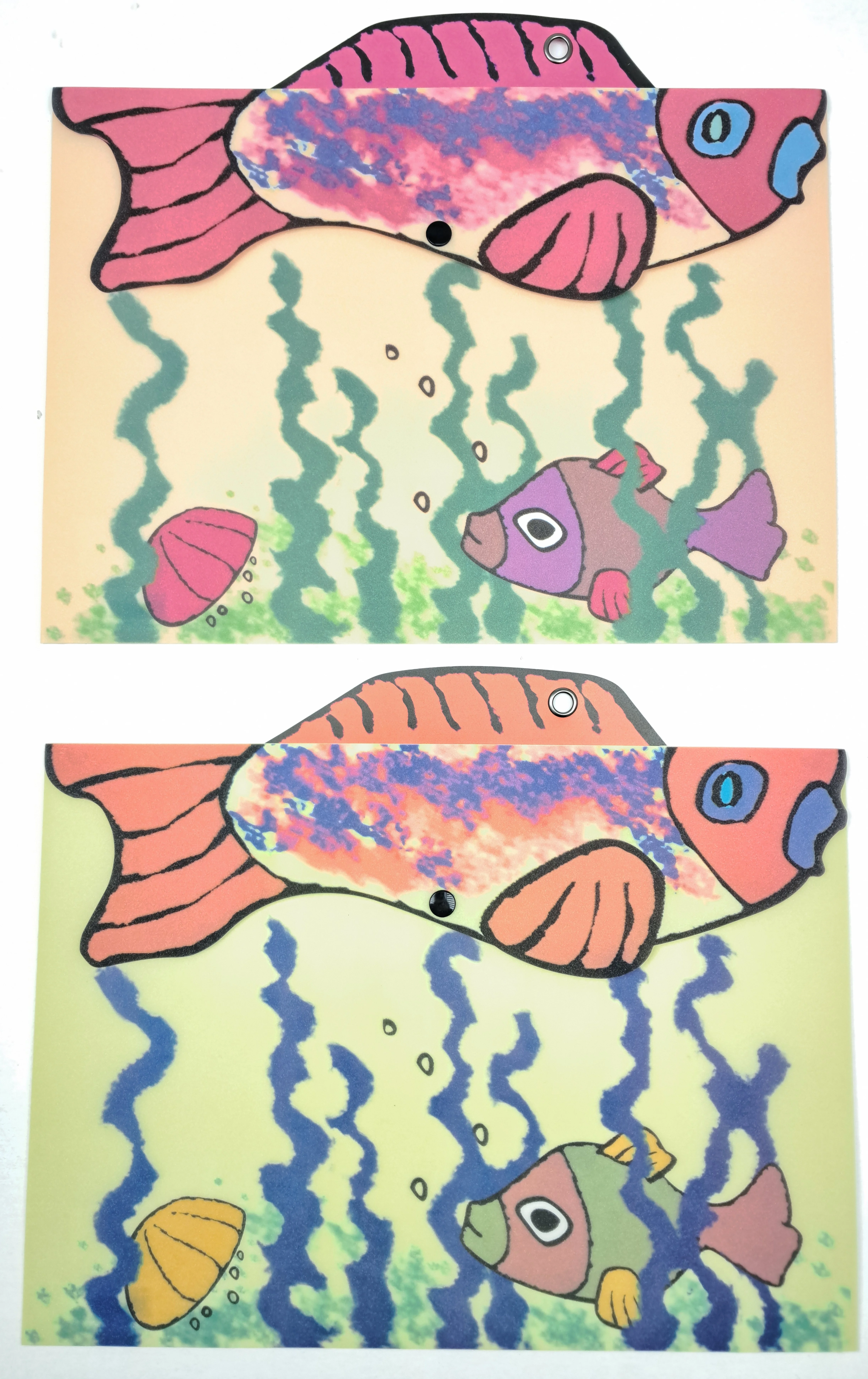 UNICK COLOR FISH A4 ÇIT ÇIT DOSYA 9159