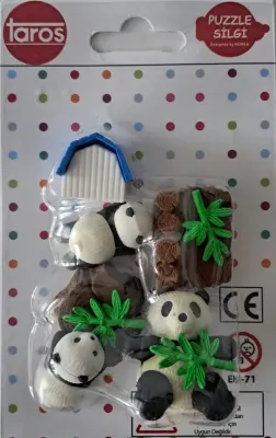 TAROS PANDA PUZZLE SİLGİ 9176