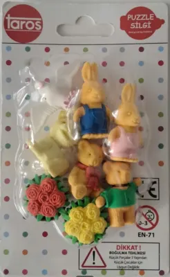 TAROS TAVŞAN PUZZLE SİLGİ 9174